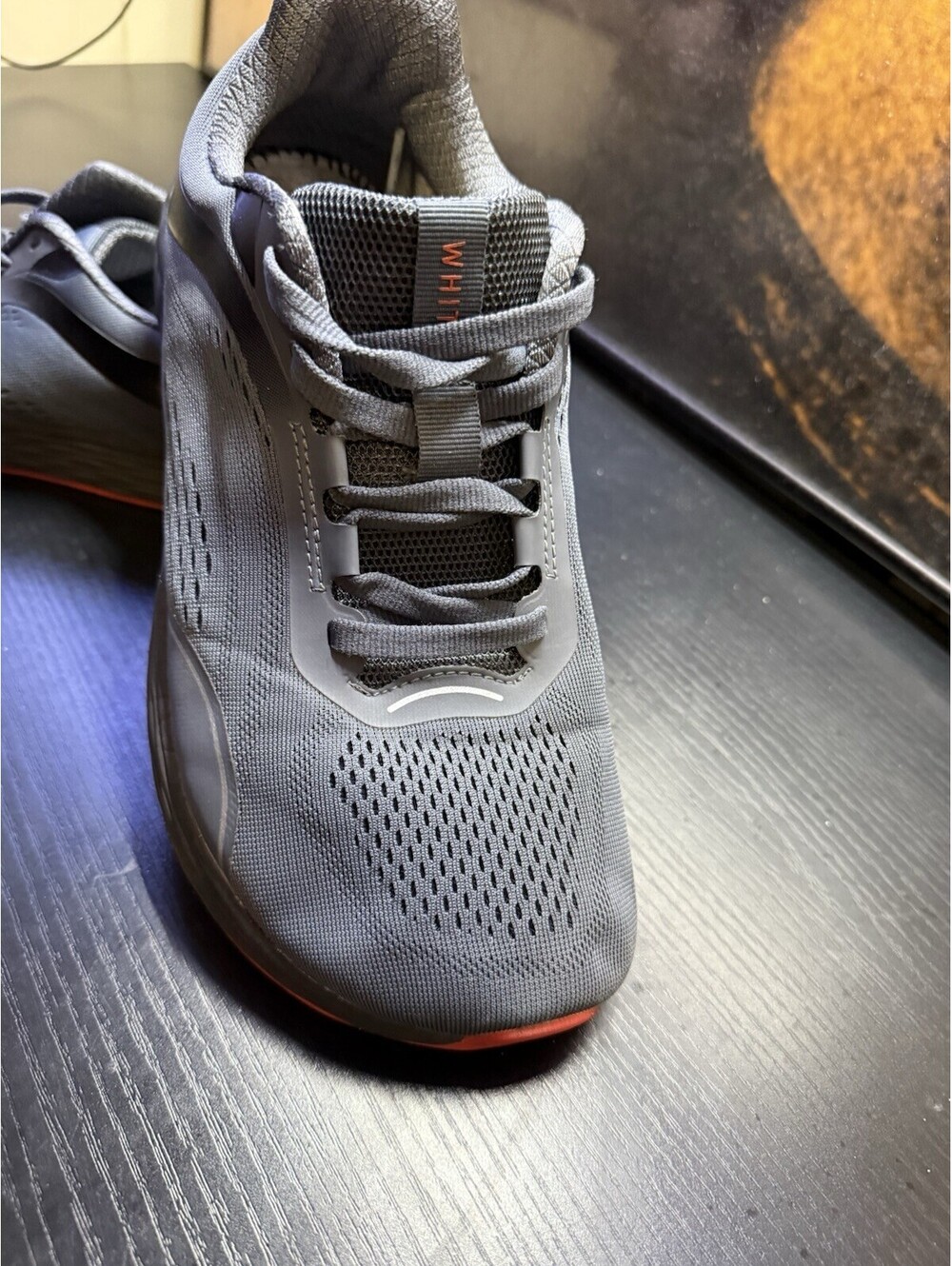 Whitin Minimalist Barefoot Athletic Shoes Men's EU 42 US M9Gray Lace Up - Picture 5 of 12